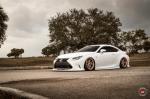 Lexus RC200t F-Sport on Vossen Wheels (ML-X3) 2018 года
